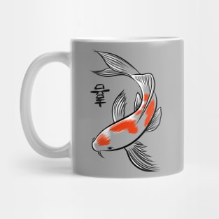 Japanese carp Mug